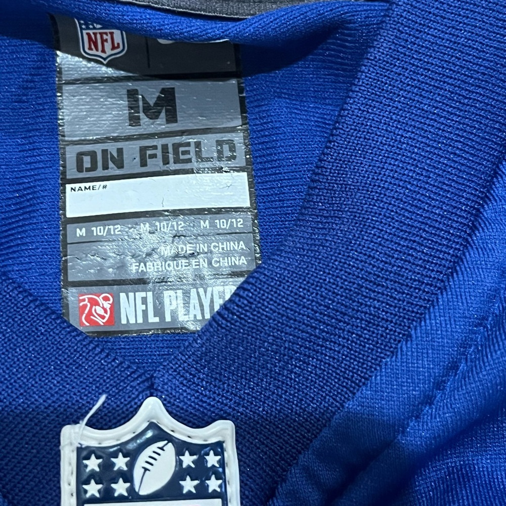 New York Giants Odell Beckham Jr Football Jersey Youth Boys Size: Med (10-12) - Picture 2 of 3
